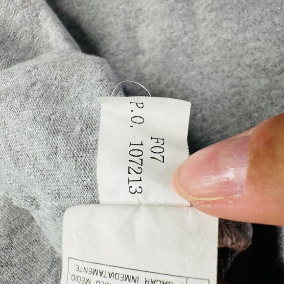 Carhartt Shirt Mens 2XL Polo Collar Short Sleeve Pocket Logo Gray Knit - Picture 7 of 9